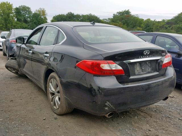 JN1BY1AR0CM394328 - 2012 INFINITI M37 X BLACK photo 3