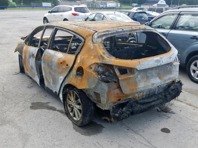 KNAFX5A85E5186939 - 2014 KIA FORTE EX BURN photo 3