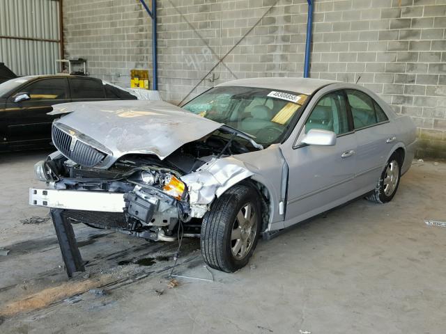 1LNHM87A32Y622080 - 2002 LINCOLN LS SILVER photo 2