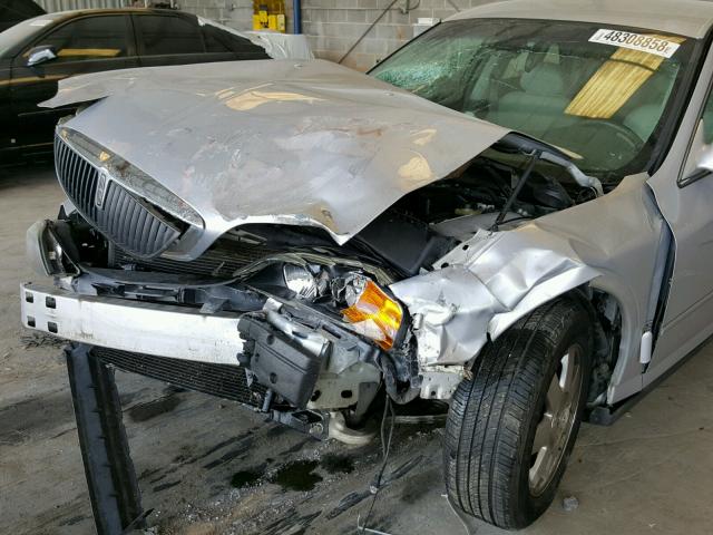1LNHM87A32Y622080 - 2002 LINCOLN LS SILVER photo 9