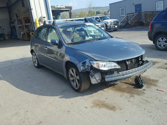 JF1GH63629H813290 - 2009 SUBARU IMPREZA OU BLUE photo 1