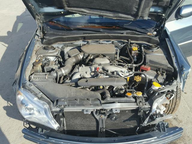 JF1GH63629H813290 - 2009 SUBARU IMPREZA OU BLUE photo 7