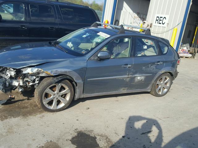 JF1GH63629H813290 - 2009 SUBARU IMPREZA OU BLUE photo 9