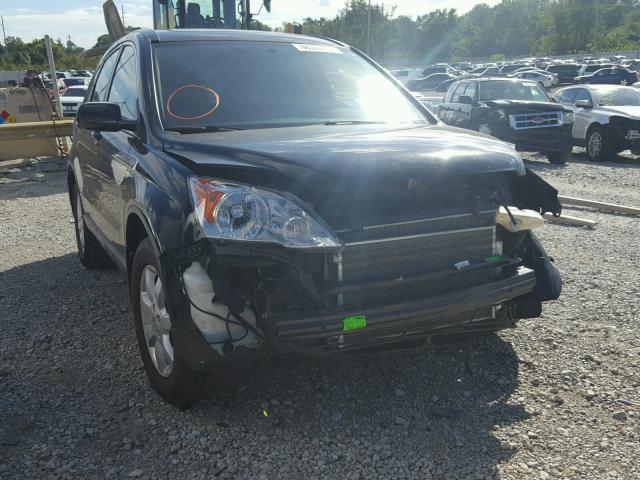 5J6RE48719L035749 - 2009 HONDA CR-V EXL BLACK photo 1