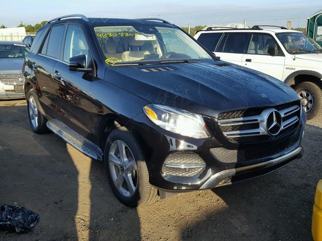 4JGDA5HB6JB178014 - 2018 MERCEDES-BENZ GLE 350 4M CHARCOAL photo 1