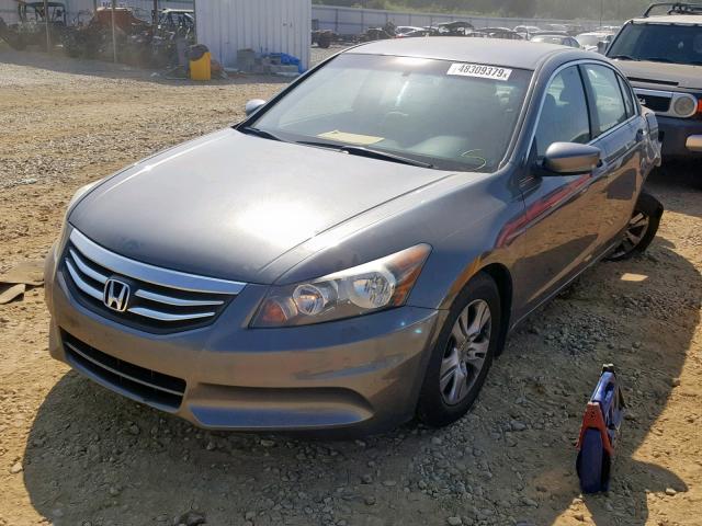 1HGCP2F44CA013283 - 2012 HONDA ACCORD LXP GRAY photo 2