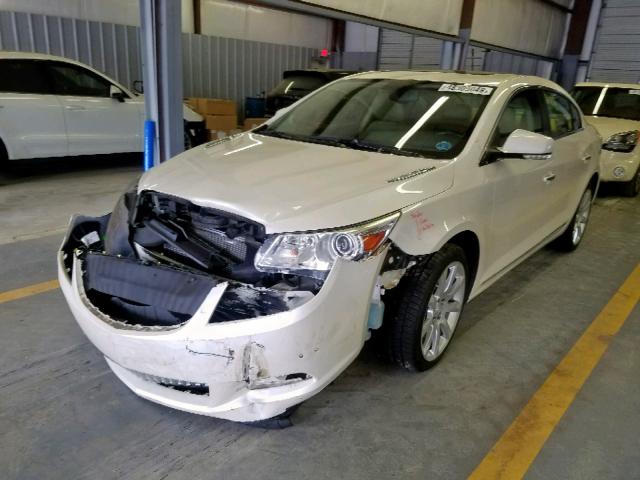 1G4GJ5E37CF279326 - 2012 BUICK LACROSSE T WHITE photo 2