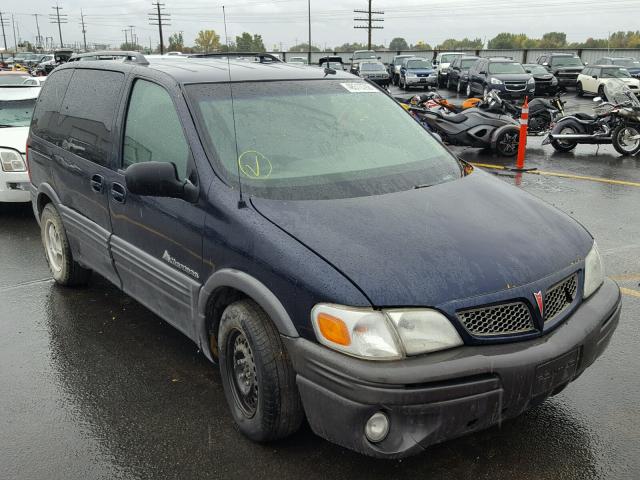 1GMDU03E84D133676 - 2004 PONTIAC MONTANA BLUE photo 1