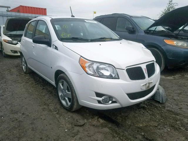 KL2TX65E49B350879 - 2009 PONTIAC G3 WAVE SE WHITE photo 1