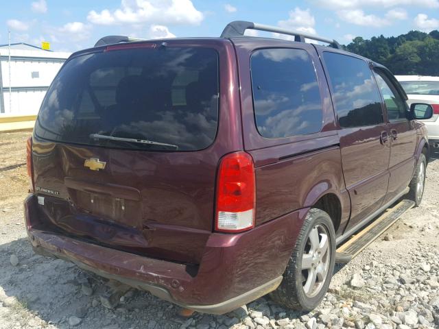 1GNDV33138D159440 - 2008 CHEVROLET UPLANDER L Tünd qırmızı foto 4