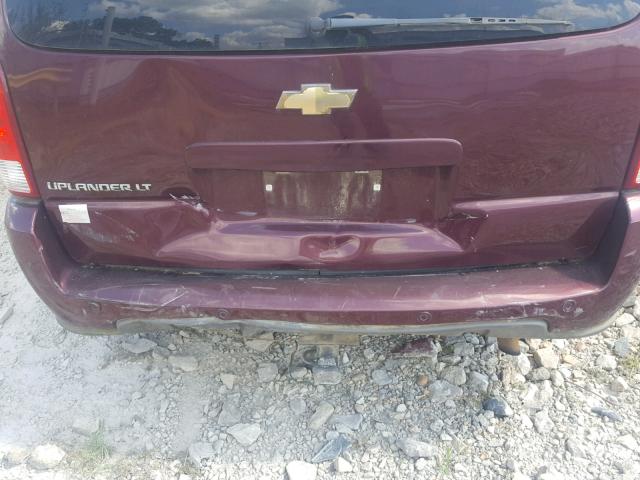 1GNDV33138D159440 - 2008 CHEVROLET UPLANDER L Tünd qırmızı foto 9