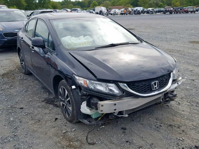 19XFB2F94DE245242 - 2013 HONDA CIVIC EXL 黑色 照片 1