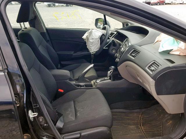 19XFB2F94DE245242 - 2013 HONDA CIVIC EXL 黑色 照片 5