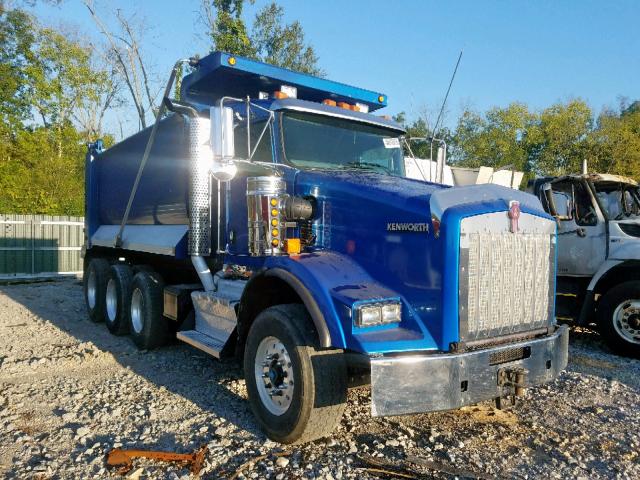 1NKDXPTX8DJ343409 - 2013 KENWORTH CONSTRUCTI BLUE photo 1