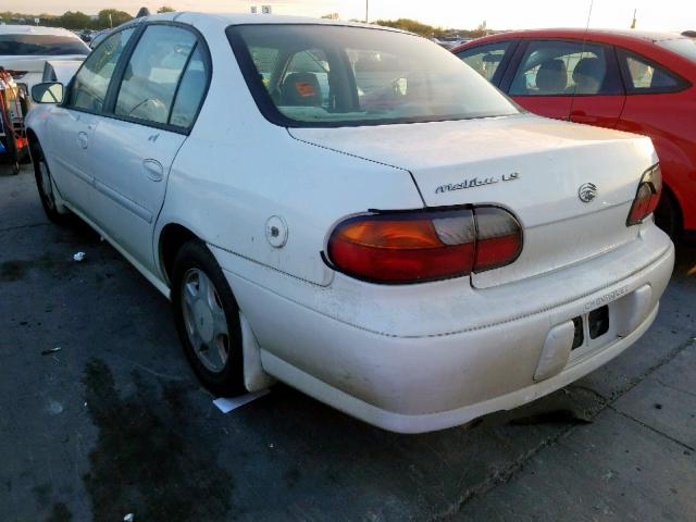 1G1NE52J9Y6327606 - 2000 CHEVROLET MALIBU LS 白色 照片 3