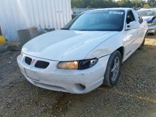 1G2WK52J12F286923 - 2002 PONTIAC GRAND PRIX WHITE photo 2
