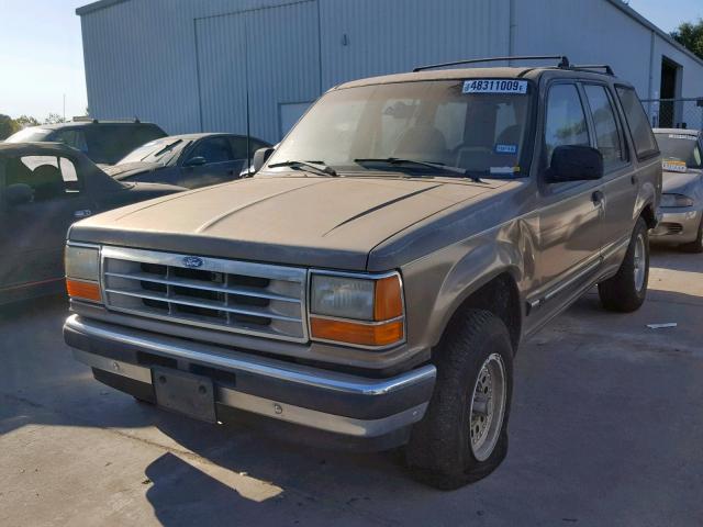 1FMDU34X3MUB68112 - 1991 FORD EXPLORER BEIGE photo 2