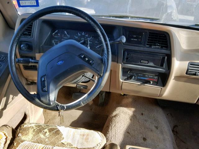 1FMDU34X3MUB68112 - 1991 FORD EXPLORER BEIGE photo 9