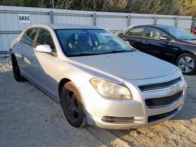 1G1ZC5E07AF200157 - 2010 CHEVROLET MALIBU 1LT SILVER photo 1