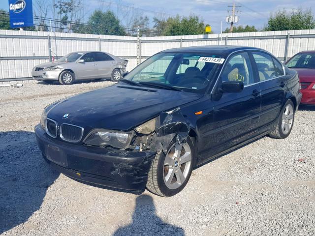 WBAEW53444PN35634 - 2004 BMW 330 XI BLACK photo 2