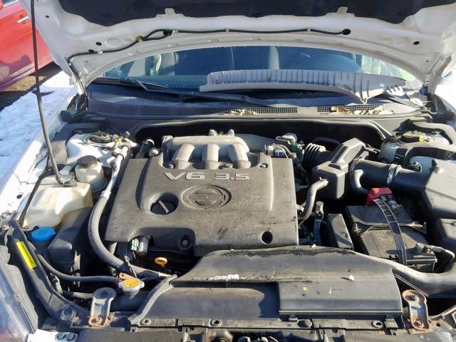 1N4BL11E45N925817 - 2005 NISSAN ALTIMA SE WHITE photo 7