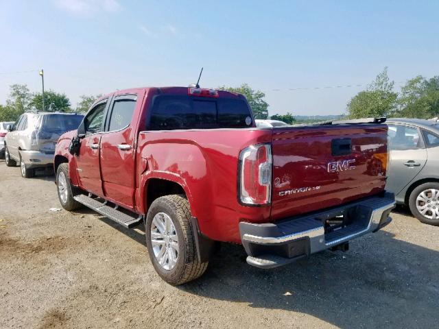 1GTG5DENXK1100812 - 2019 GMC CANYON SLT RED photo 3