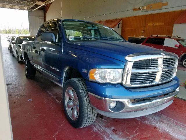 1D7HU18D94S513252 - 2004 DODGE RAM 1500 S BLUE photo 1