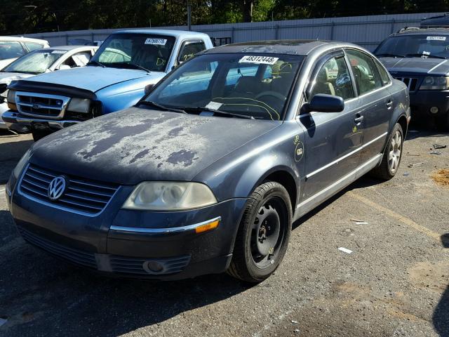 WVWRH63B91P098809 - 2001 VOLKSWAGEN PASSAT GLX 蓝色 照片 2