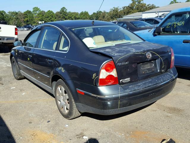 WVWRH63B91P098809 - 2001 VOLKSWAGEN PASSAT GLX 蓝色 照片 3