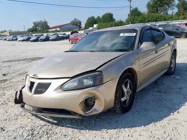 2G2WP522641281026 - 2004 PONTIAC GRAND PRIX GOLD photo 2