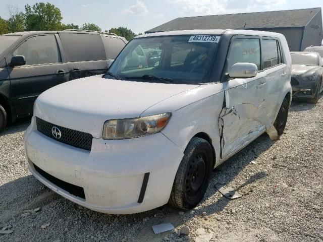 JTLKE50E781054862 - 2008 TOYOTA XB WHITE photo 2