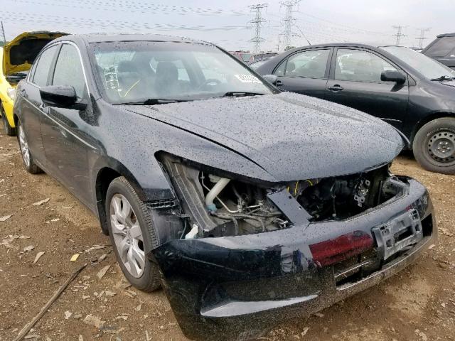 1HGCP2F80AA081869 - 2010 HONDA ACCORD EXL BLACK photo 1