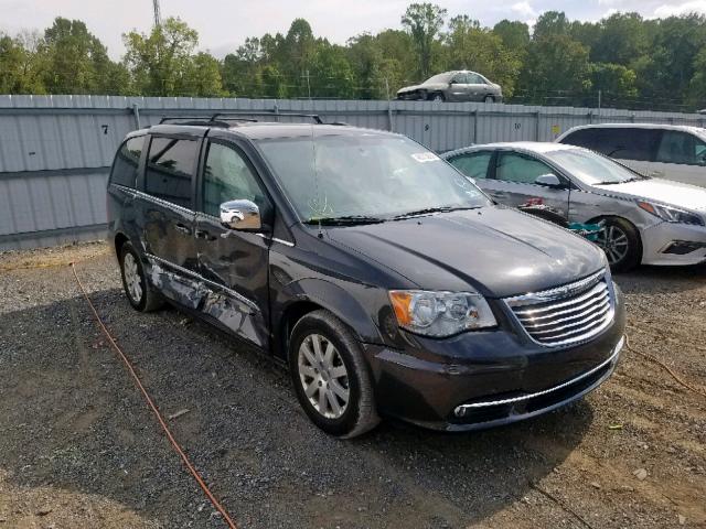 2C4RC1CG3CR163314 - 2012 CHRYSLER TOWN & COU CHARCOAL photo 1