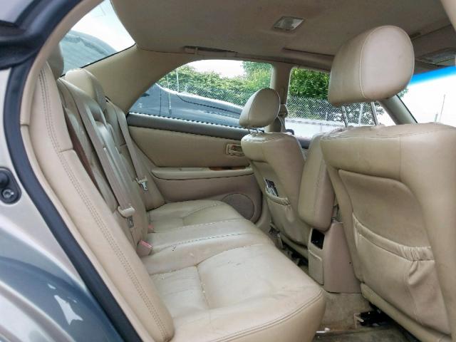 JT8BF28G3Y0275814 - 2000 LEXUS ES 300 BEIGE photo 6