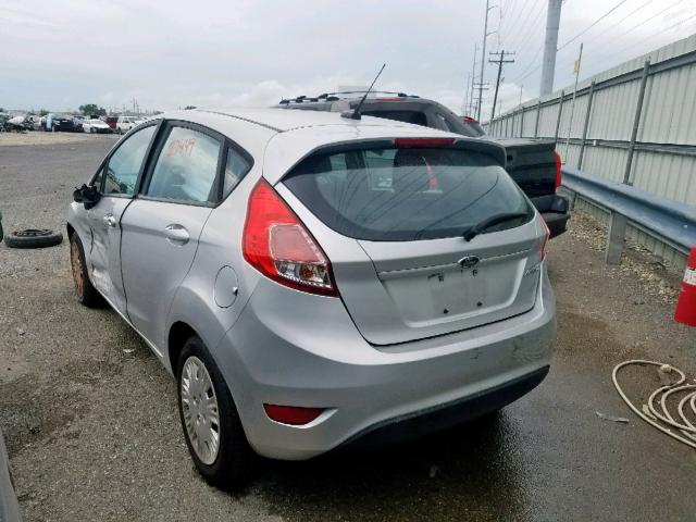 3FADP4TJ4GM169606 - 2016 FORD FIESTA S SILVER photo 3