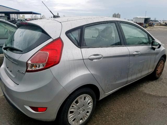 3FADP4TJ4GM169606 - 2016 FORD FIESTA S SILVER photo 4