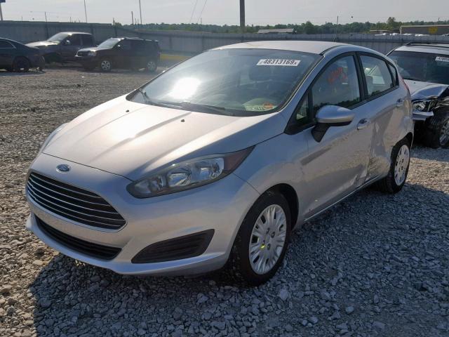 3FADP4TJ5GM133858 - 2016 FORD FIESTA S SILVER photo 2