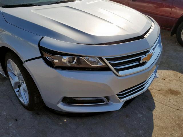 2G1125S3XJ9172989 - 2018 CHEVROLET IMPALA PRE SILVER photo 9