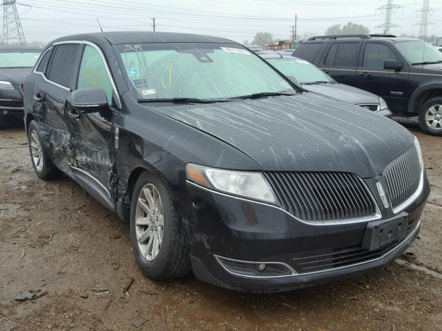 2LMHJ5NK1EBL50671 - 2014 LINCOLN MKT BLACK photo 1