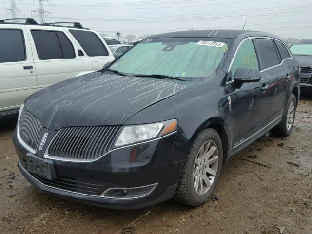 2LMHJ5NK1EBL50671 - 2014 LINCOLN MKT BLACK photo 2