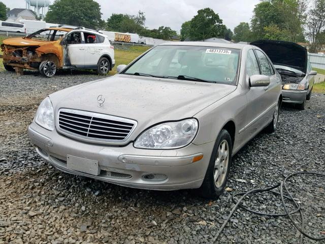 WDBNG75J6YA038414 - 2000 MERCEDES-BENZ S 500 SILVER photo 2