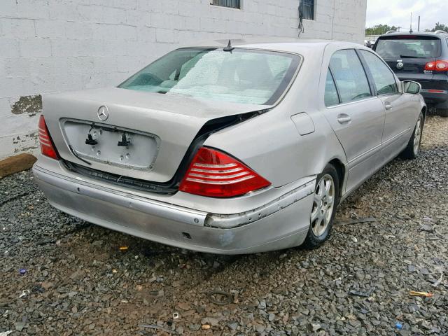 WDBNG75J6YA038414 - 2000 MERCEDES-BENZ S 500 SILVER photo 9