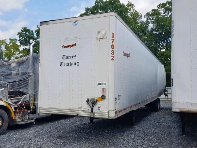 1UYVS253X5G665406 - 2005 UTILITY TRAILER WHITE photo 3