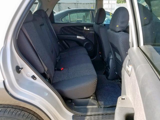 KNDJE723477446689 - 2007 KIA SPORTAGE E SILVER photo 6