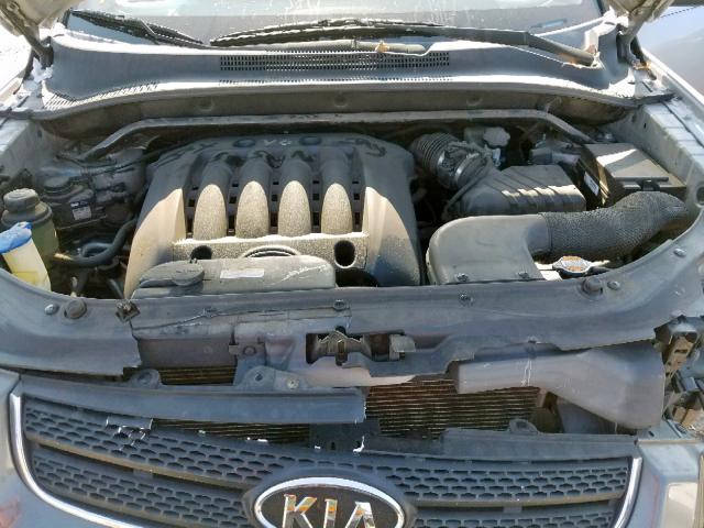 KNDJE723477446689 - 2007 KIA SPORTAGE E SILVER photo 7