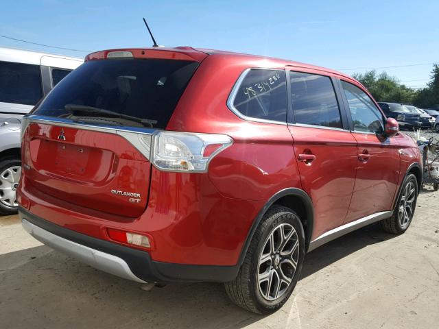 JA4JZ4AX8FZ013140 - 2015 MITSUBISHI OUTLANDER MAROON photo 4