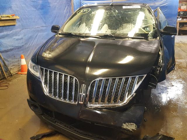 2LMDJ8JK3FBL21566 - 2015 LINCOLN MKX BLACK photo 9