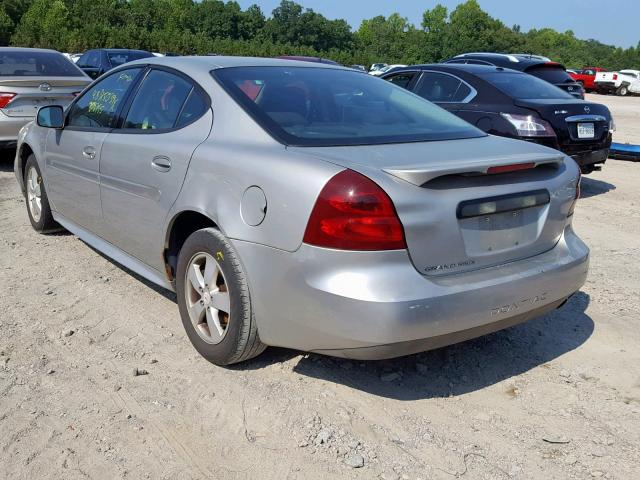 2G2WP552971112330 - 2007 PONTIAC GRAND PRIX SILVER photo 3