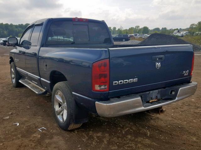 1D7HU182X6S650993 - 2006 DODGE RAM 1500 S BLUE photo 3