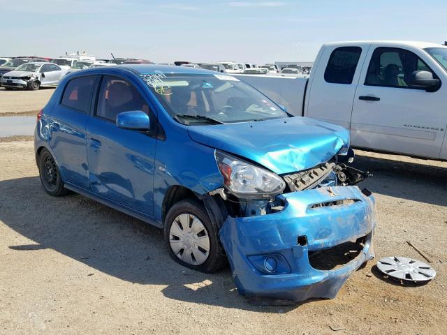 ML32A3HJ9FH005778 - 2015 MITSUBISHI MIRAGE DE BLUE photo 1